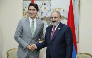 Nikol Pashinyan and Justin Trudeau discuss issues related to the further development of Armenian-Canadian relations