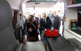 Yerevan’s ambulance park replenished with 39 new modern vehicles