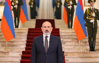 Prime Minister Nikol Pashinyan's congratulatory message on the New Year and Christmas holidays