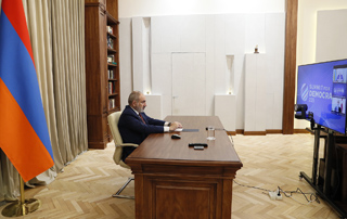 Премьер-министр Пашинян принял участие в открытии Второго Саммита за демократию