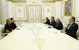 Премьер-министр Пашинян принял основателя и генерального директора компании Nvidia Дженсена Хуанга