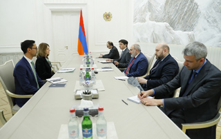 The Prime Minister receives the head of the IMF mission in Armenia

