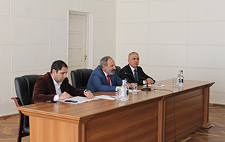 Исполняющий обязанности премьер-министра Никол Пашинян совершил рабочий визит в Сюникскую область