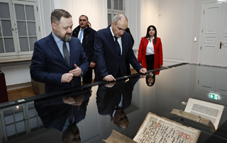 Վարչապետին է ներկայացվել
Լեհաստանի ազգային գրադարանում պահվող Սկևռայի հայկական Ավետարանը