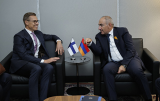 ՀՀ վարչապետը և Ֆինլանդիայի նախագահը քննարկել են երկկողմ համագործակցության ընդլայնման հետագա քայլերը