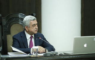 Prime Minister Serzh Sargsyan relinquishes Third President’s entitlement to State-funded housing