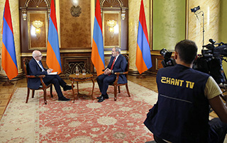 Эксклюзивное интервью премьер-министра Республики Армения Никола Пашиняна Shantnews