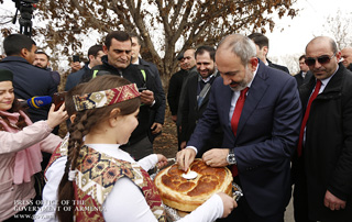 Nikol Pashinyan inspects road rehabilitation activities in Sis village; PM attends new kindergarten opening ceremony in Ranchpar community