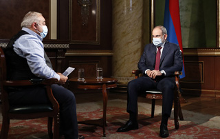Extrait de l'interview du Premier ministre Nikol Pashinyan à la Télévision publique sur la question de l'Artsakh