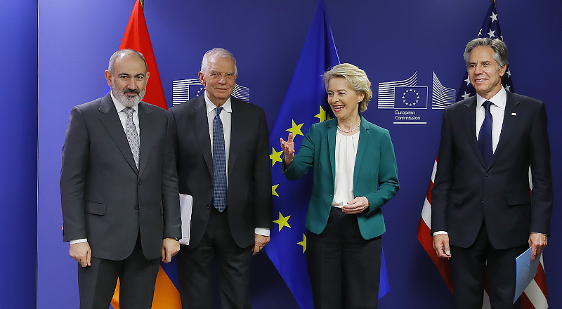 Пресс-релиз о совместной встрече высокого уровня Армения-ЕС-США в Брюсселе в поддержку устойчивости Армении
