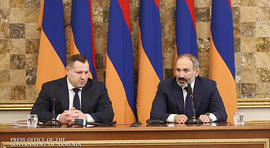 L'intervention  du Premier ministre de la République d'Arménie, Nikol Pashinyan, à la séance  solennelle consacrée à la journée de l'employé du Comité d'enquête