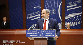 The Prime Minister delivered a speech at the PACE plenary session