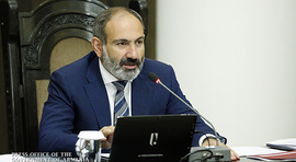 L'intervention de Nikol Pashinyan à la séance du Gouvernement.