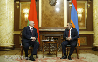 Никол Пашинян провел телефонный разговор с президентом Республики Беларусь