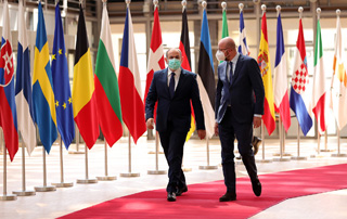 Nikol Pashinyan rencontre le Président du Conseil européen Charles Michel à Bruxelles