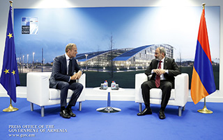 Можете рассчитывать на поддержку ЕС на пути реализации реформ: Дональд Туск Николу Пашиняну