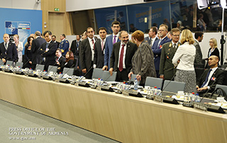 Выступление премьер-министра Никола Пашиняна на встрече глав государств и правительств стран-членов НАТО и партнеров миссии в Афганистане "Решительная поддержка"