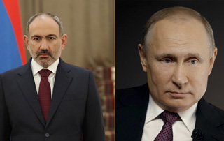 Nikol Pashinyan a envoyé une lettre de condoléances à Vladimir Poutine