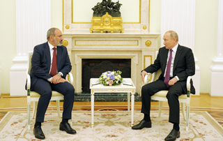 Développement des relations arméno-russes, Haut-Karabagh, situation à la frontière arméno-azerbaïdjanaise, rapatriement des prisonniers de guerre : Nikol Pashinyan et Vladimir Poutine se rencontrent au Kremlin
