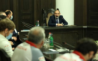 "Our athletes properly represented Armenia at the Tokyo Olympics." The Prime Minister hosted the Armenian Olympic team