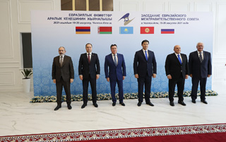 Премьер-министр принял участие в заседании Евразийского межправительственного совета в узком формате

