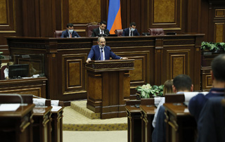 Заключительная речь премьер-министра Никола Пашиняна во время обсуждения в НС программы правительства 