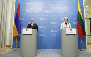 Официальный визит премьер-министра Никола Пашиняна в Литовскую Республику