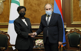 Le Premier ministre Pashinyan rencontre la Secrétaire générale de l'Organisation internationale de la Francophonie