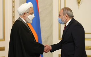Le Premier ministre Pashinyan a reçu le Procureur général d'Iran Mohammad Jafar Montazeri