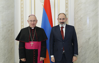 Opening of Apostolic Nunciature of the Holy See in Yerevan an important stimulus for Armenia-Vatican relations – PM Pashinyan 