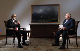 Interview du Premier ministre Pashinyan à la télévision publique