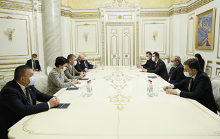 Le Premier ministre Pashinyan a reçu une délégation dirigée par le Vice-Président du Seimas lituanien 