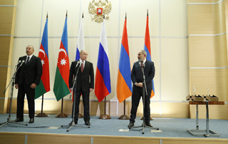 Prime Minister of Armenia sums up the results of the trilateral meeting in Sochi