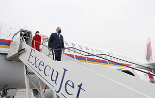 Le Premier ministre arrivé à Bruxelles pour une visite de travail