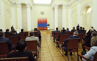 «Մեծ սպորտում հաջողությունները շատ կարևոր են մեր ուժերի նկատմամբ վստահությունը  վերականգնելու և զարգացնելու համար». Վարչապետը պարգևատրել է տարվա 10 լավագույն մարզիկներին