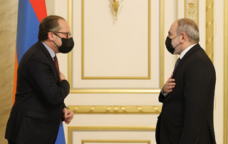 Le Premier ministre Pashinyan a reçu Alexander Schallenberg, Ministre autrichien des Affaires étrangères 