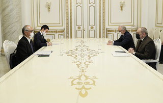 PM Pashinyan receives  Ambassador of Japan to Armenia Fukushima Masanori