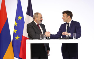 Visite de travail du Premier Ministre Nikol Pashinyan à Paris, en République Française