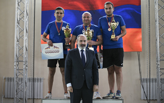 One of the strategic goals of the Government is the promotion of a healthy lifestyle and the development of sports. Nikol Pashinyan