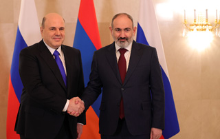 Նիկոլ Փաշինյանը և Միխայիլ Միշուստինը քննարկել են տնտեսության ոլորտում հայ-ռուսական համագործակցությանը վերաբերող հարցերի լայն շրջանակ