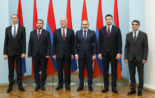 The swearing-in ceremony of the Deputy Prime Minister and several ministers of Armenia took place