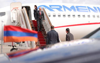 Le Premier ministre est arrivé à Moscou pour une visite de travail