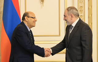 PM Pashinyan receives Ambassador of Egypt to Armenia