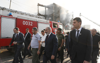 PM Pashinyan visits the area of "Surmalu" trade center