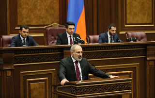 Речь премьер-министра Никола Пашиняна в Национальном Собрании относительно ситуации, сложившейся в результате развязанной Азербайджаном военной агрессии 