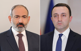 Nikol Pashinyan holds telephone conversation with Irakli Garibashvili