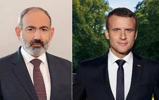 Nikol Pashinyan holds telephone conversation with Emmanuel Macron