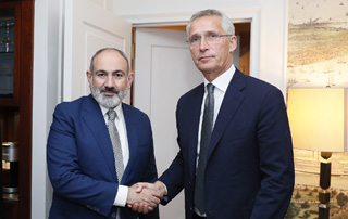Le Premier ministre Pashinyan a rencontré le Secrétaire général de l'OTAN,  Jens Stoltenberg