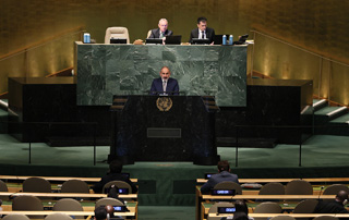 Discours du Premier ministre Nikol Pashinyan à la 77 e session de l'Assemblée générale des Nations Unies

