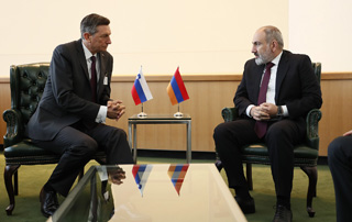 PM Pashinyan presents the consequences of Azerbaijan's aggression to the President of Slovenia